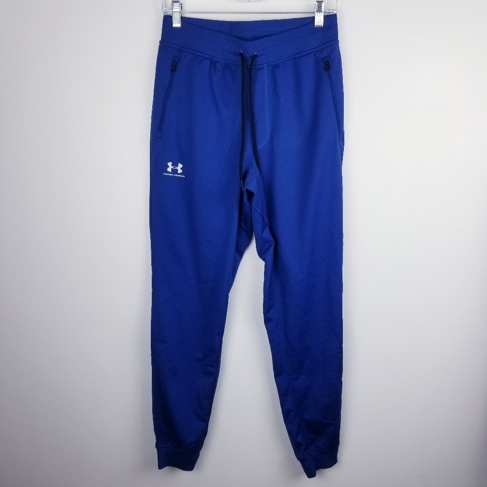Under Armour ColdGear Blue Jogger Sweatpants size Medium
